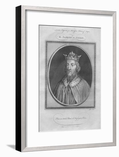 King Alfred the Great, 1785-null-Framed Giclee Print