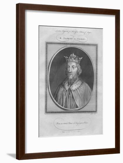 King Alfred the Great, 1785-null-Framed Giclee Print