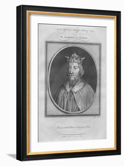 King Alfred the Great, 1785-null-Framed Giclee Print