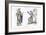 King and Knight, Late 12th Century-Henry Shaw-Framed Giclee Print