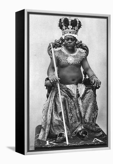 King Archibong II of Gambia, Africa, 1922-null-Framed Premier Image Canvas