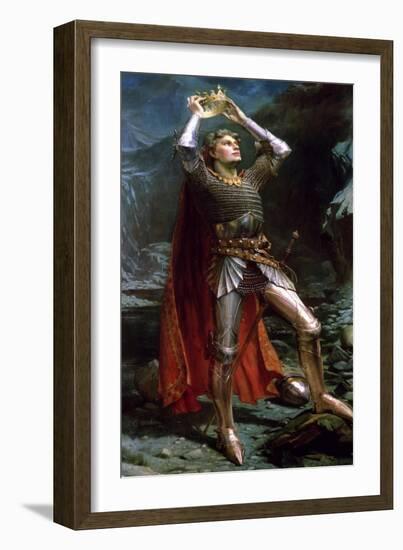 King Arthur, 1903-Charles Ernest Butler-Framed Giclee Print