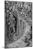 King Arthur- An old man presents Sir Galahad-Walter Crane-Mounted Giclee Print
