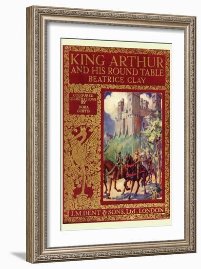 King Arthur and His Round Table-null-Framed Art Print