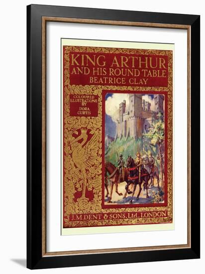 King Arthur and His Round Table-null-Framed Art Print