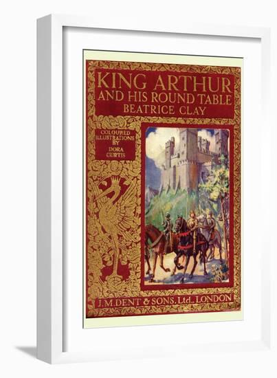 King Arthur and His Round Table-null-Framed Art Print