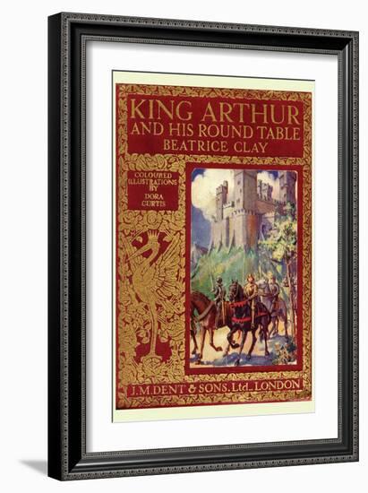 King Arthur and His Round Table-null-Framed Art Print