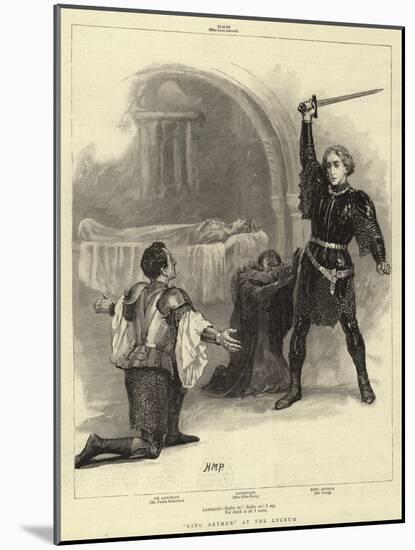 King Arthur at the Lyceum-Henry Marriott Paget-Mounted Giclee Print