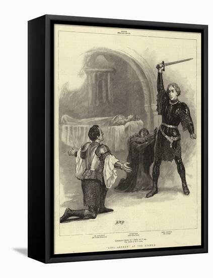 King Arthur at the Lyceum-Henry Marriott Paget-Framed Premier Image Canvas