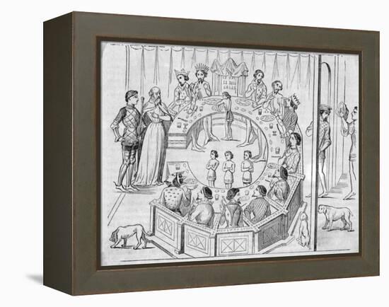 King Arthur's Knights of the round Table-null-Framed Premier Image Canvas