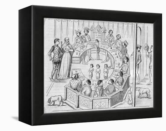 King Arthur's Knights of the round Table-null-Framed Premier Image Canvas