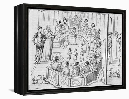 King Arthur's Knights of the round Table-null-Framed Premier Image Canvas