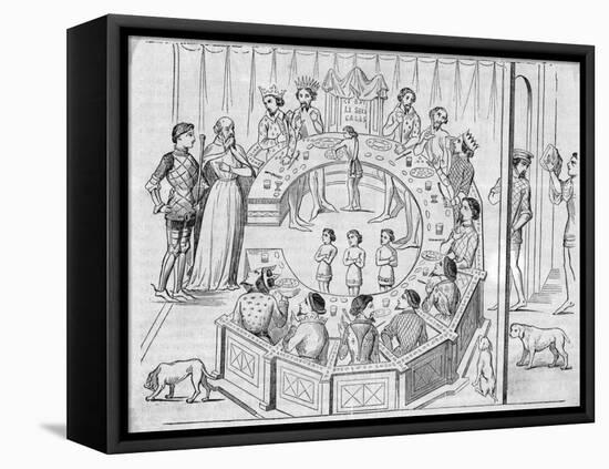 King Arthur's Knights of the round Table-null-Framed Premier Image Canvas