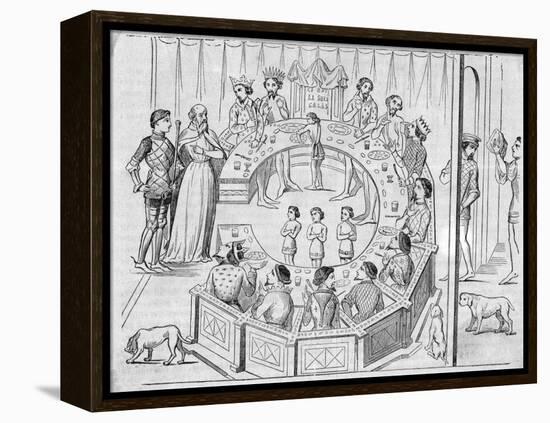 King Arthur's Knights of the round Table-null-Framed Premier Image Canvas