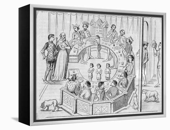 King Arthur's Knights of the round Table-null-Framed Premier Image Canvas