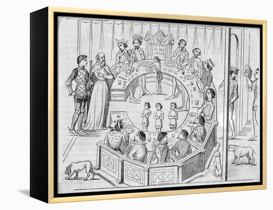 King Arthur's Knights of the round Table-null-Framed Premier Image Canvas