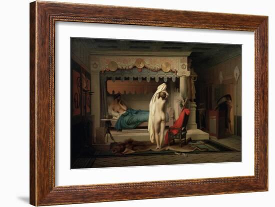 King Candaules, after 1859-Jean-Leon Gerome-Framed Giclee Print