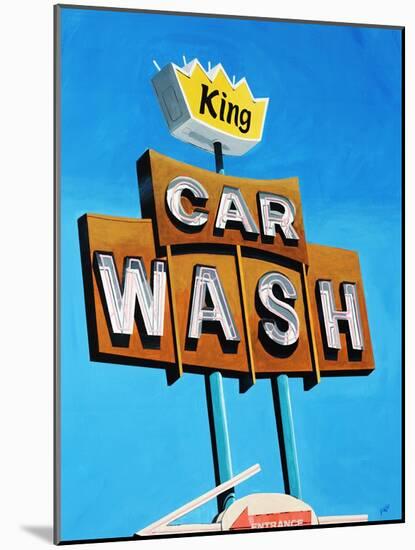 King Car Wash-Clayton Rabo-Mounted Giclee Print