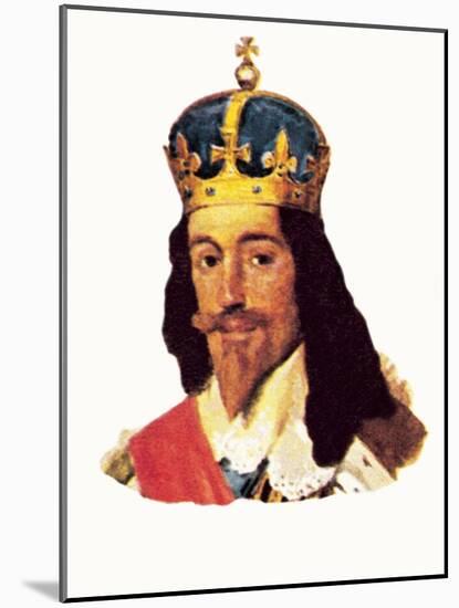 King Charles I-English School-Mounted Giclee Print