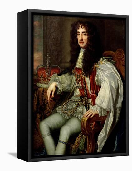 King Charles II (1630-85)-Sir Peter Lely-Framed Premier Image Canvas