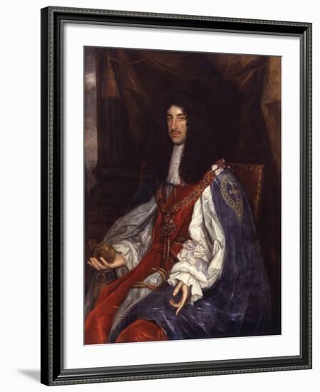 King Charles II-John Michael Wright-Framed Premium Giclee Print