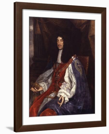 King Charles II-John Michael Wright-Framed Premium Giclee Print