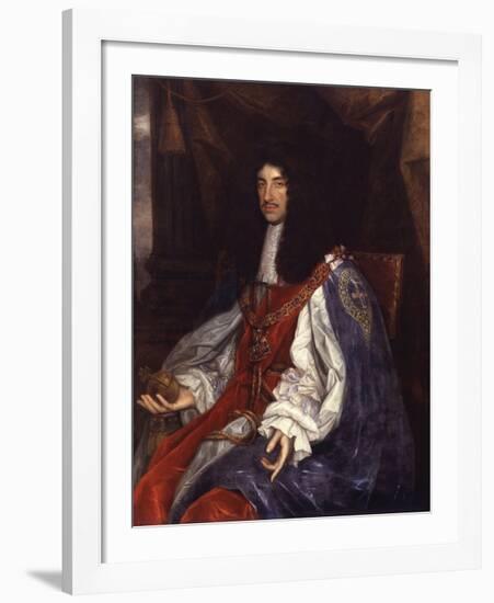 King Charles II-John Michael Wright-Framed Premium Giclee Print