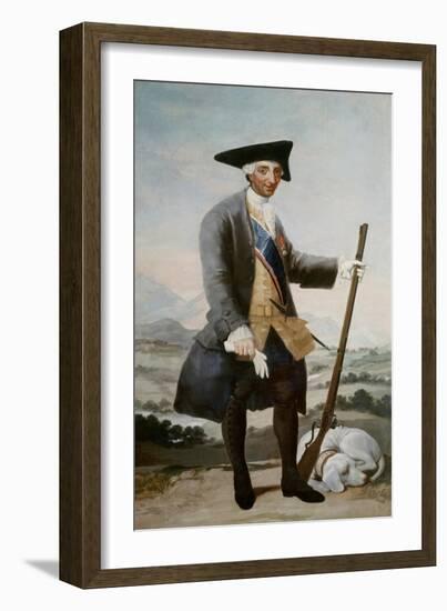 King Charles Iii as a Huntsman, 1786-88-Suzanne Valadon-Framed Giclee Print