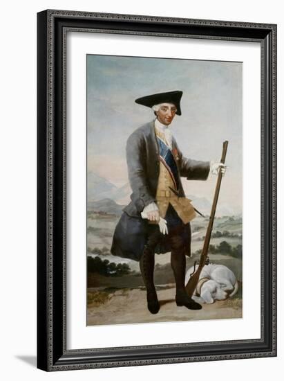 King Charles Iii as a Huntsman, 1786-88-Suzanne Valadon-Framed Giclee Print