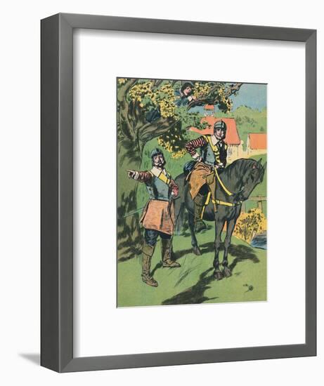 'King Charles in the Oak', c1907-Unknown-Framed Giclee Print