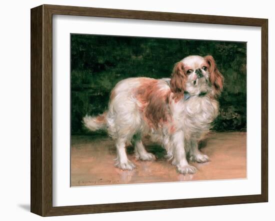 King Charles Spaniel, 1907-George Sheridan Knowles-Framed Giclee Print