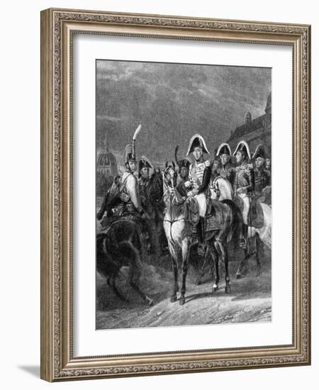 King Charles X of France-Horace Vernet-Framed Giclee Print