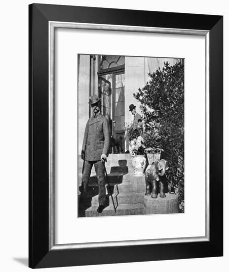 King Christian IX of Denmark (1818-190) and Prince Frederick (1868-194), 1904-null-Framed Giclee Print