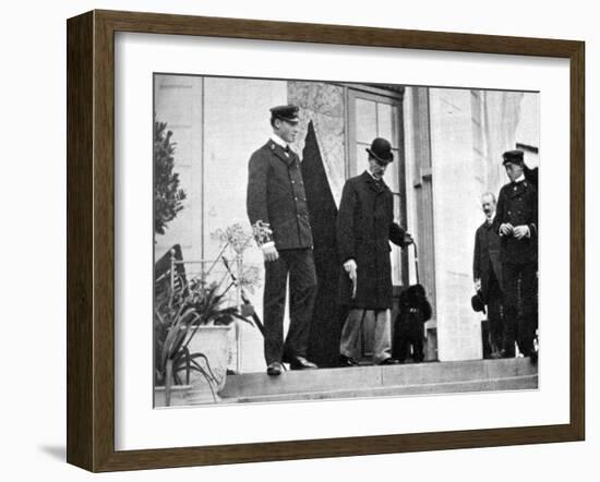 King Christian IX of Denmark (1818-190) with His Grandsons, 1908-null-Framed Giclee Print