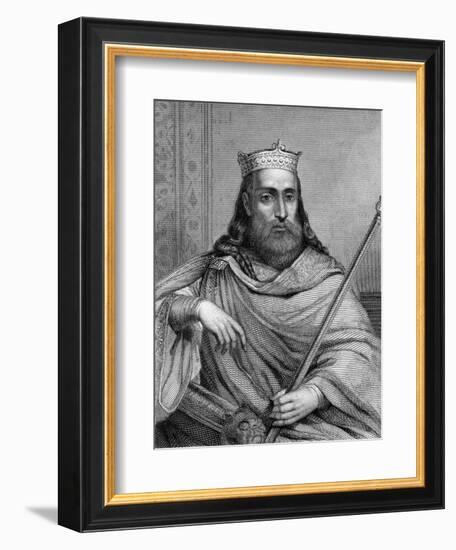 King Clotaire I of the Franks-Weber-Framed Giclee Print