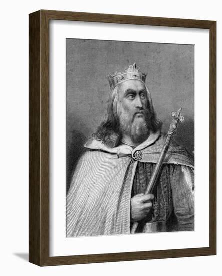 King Clotaire II of the Franks-Weber-Framed Giclee Print