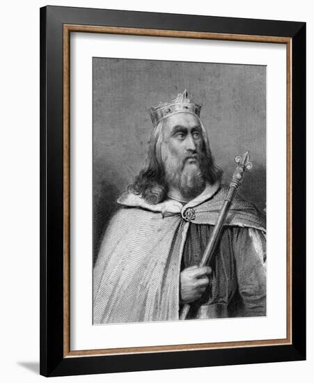 King Clotaire II of the Franks-Weber-Framed Giclee Print