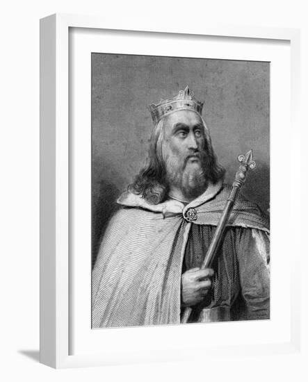 King Clotaire II of the Franks-Weber-Framed Giclee Print