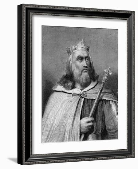 King Clotaire II of the Franks-Weber-Framed Giclee Print