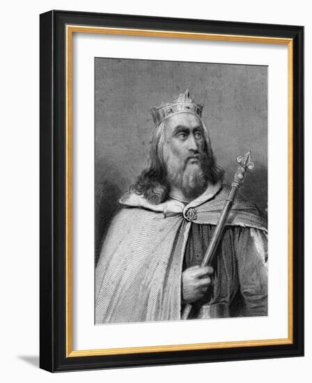 King Clotaire II of the Franks-Weber-Framed Giclee Print
