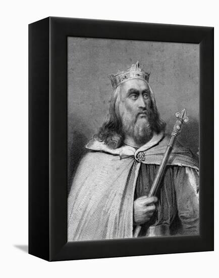 King Clotaire II of the Franks-Weber-Framed Premier Image Canvas