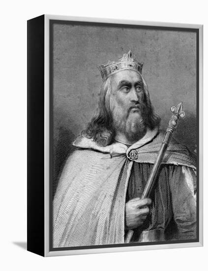 King Clotaire II of the Franks-Weber-Framed Premier Image Canvas