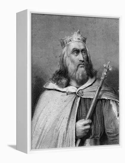 King Clotaire II of the Franks-Weber-Framed Premier Image Canvas