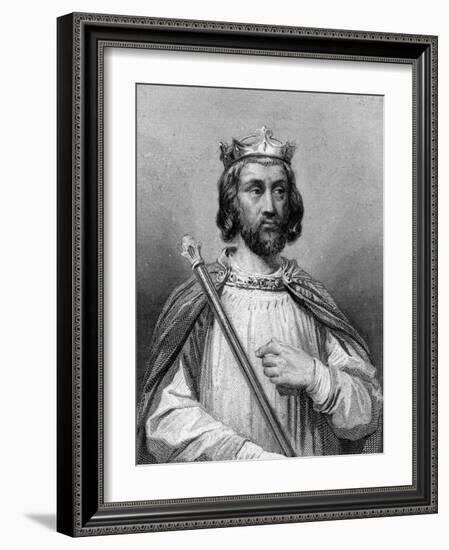 King Clotaire III of the Franks-Blanchard-Framed Giclee Print