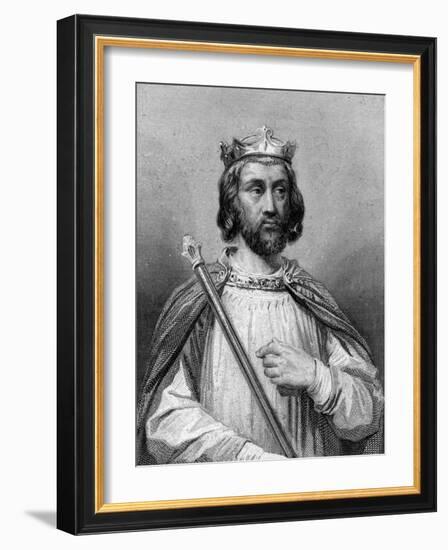 King Clotaire III of the Franks-Blanchard-Framed Giclee Print
