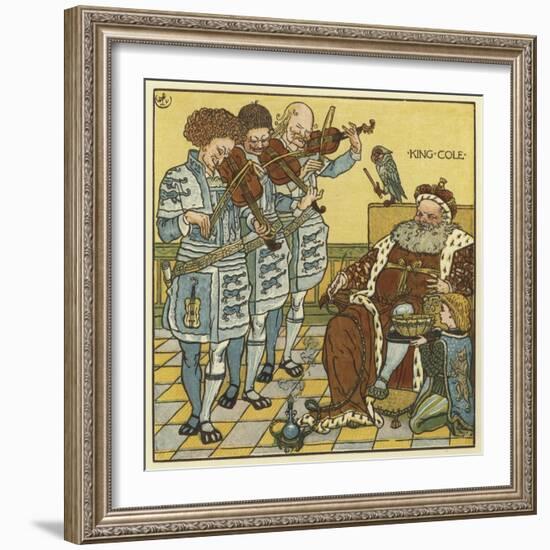 King Cole-Walter Crane-Framed Giclee Print