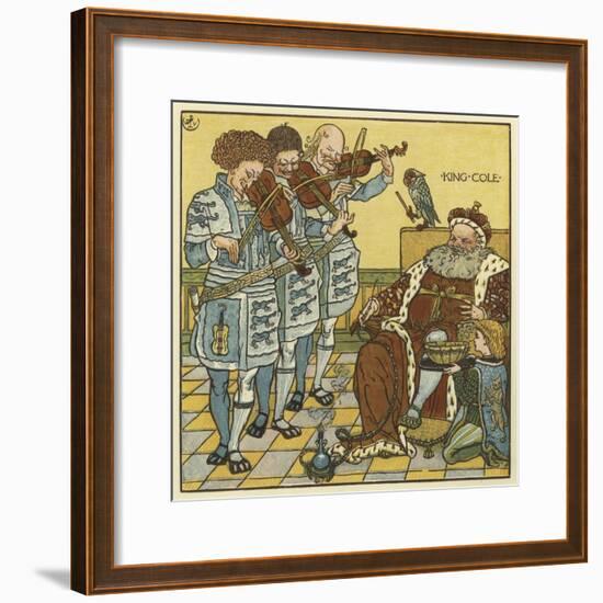 King Cole-Walter Crane-Framed Giclee Print