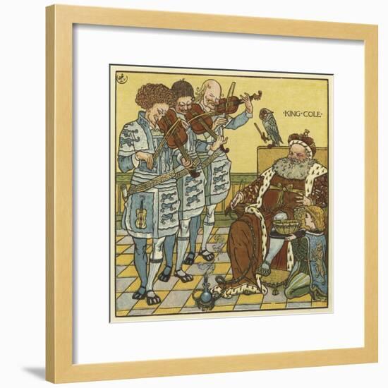 King Cole-Walter Crane-Framed Giclee Print