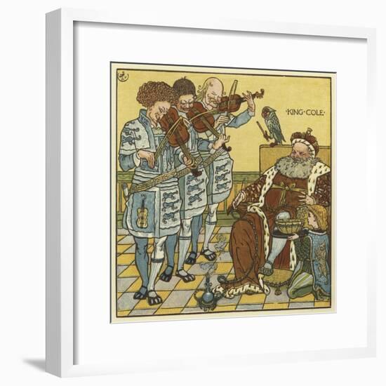 King Cole-Walter Crane-Framed Giclee Print