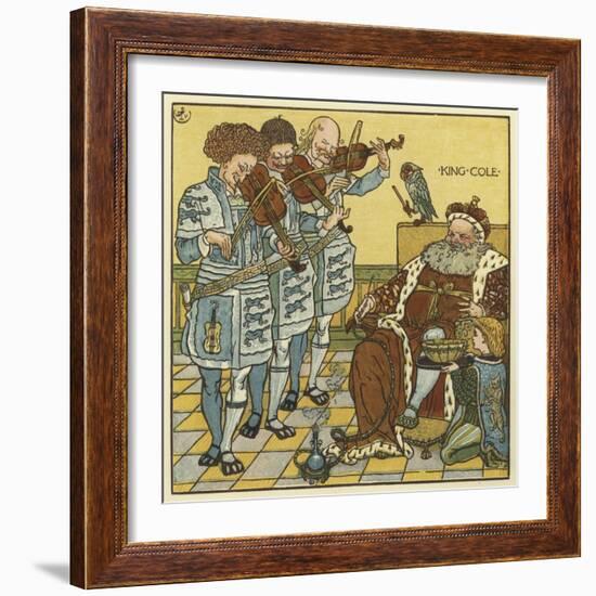 King Cole-Walter Crane-Framed Giclee Print